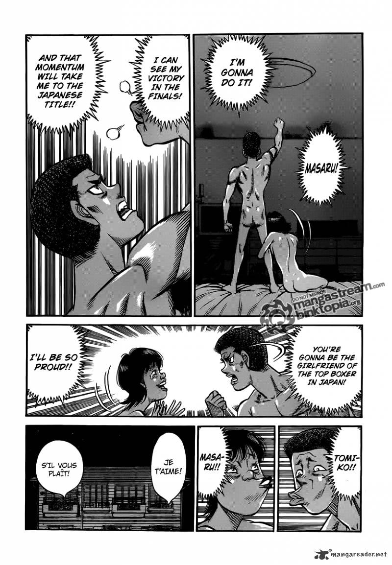 Hajime no Ippo: Fighting Spirit, Chapter 952 image 04